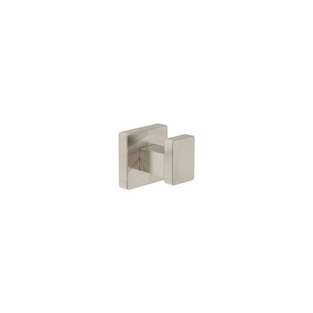 TOWELS USA Duro Single Robe Hook in Satin Nickel TO2971520
